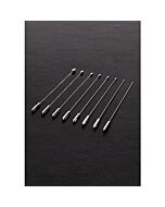 Rosebud urethral sounds - 8 pieces set