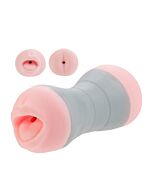 Travel gripper bj and ass masturbator