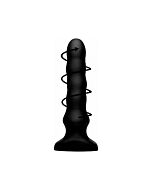Silicone vibrating & squirming plug