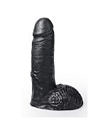 Hung system dildo black color  marcel 17 cm