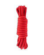 Bondage rope 5 meter red