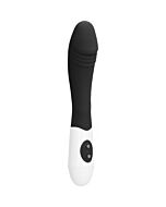 Ribbed vibrator - black