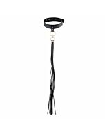 Maze - tassel choker black
