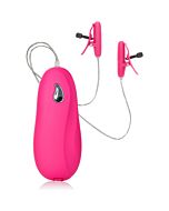 Vibr heated nipple teasers pink