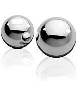 Light weight ben-wa-balls - silver