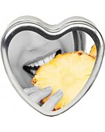 Earthly body pineapple edible massage candle
