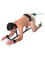 Metalhard prison stockade with fucking  rod-made