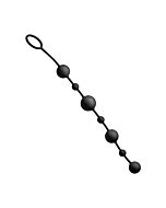 Linger graduated silicone anal beads