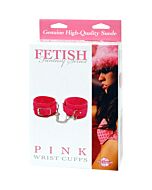 Fetish fantasy wrist cuffs pink