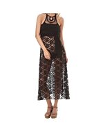 Vestido cerdeña negro