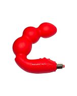 Big-boy 7 speed big double prostate massager red