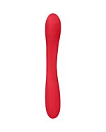 Double ended vibrator flex red