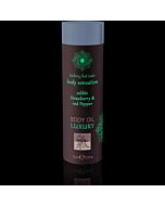 Shiatsu luxury body oil edible - strawberry & red pepper 75ml