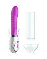 Twister - 4 in 1 rechargeable couples pump kit - purple