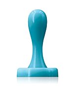 Firefly bowler plug small - blue