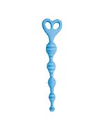 Climax anal - anal beads silicone stripes - blue