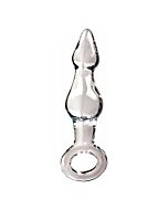Icicles number 13 hand blown glass massager