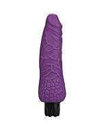 Realistic skin vibrator small size purple