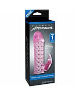 Vibrating couples cage pink