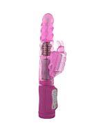 Butterfly pearl vibrator pink