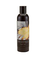 Earthly body pineapple edible massage oil