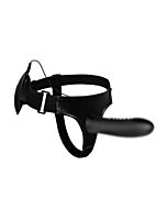 Pretty love myron vibrating strap on and hollow dildo