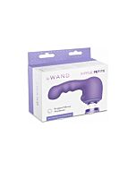 Le wand - petite ripple attachment cover - violet