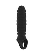 No.32 - stretchy penis extension - black