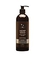 Earthly body unscented hand and body lotion