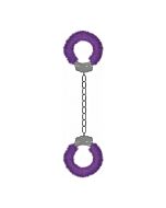 Ouch begginers furry legcuffs purple