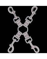 Leather all access clips black