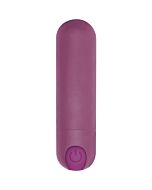 7 speed rechargeable bullet purple