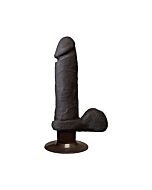 The realistic cock - ur3 - vibrating 6 inch - black