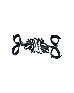 Ensnare stretcher restraint set