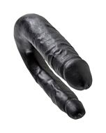 King cock double trouble small black