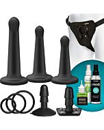 Vaculock silicone pegging set black