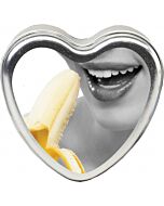 Earthly body banana edible massage candle