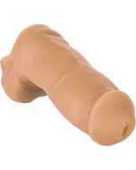 12.8 cm penis sleeve packer gear - leather