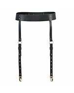 Maze - suspender belt black
