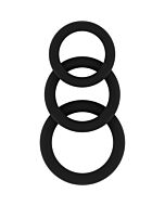 No.25 - cockring set - black