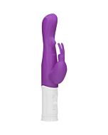 Rotating rabbit vibrator - purple