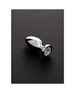 Jeweled butt plug cubic zircon - small