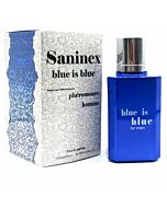 Saninex scent with pheromones for men blue is blue