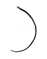 Zalo leather thorn whip