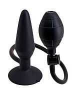 Butt plug hinchable m - negro