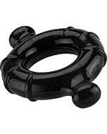 Gummy ring - large - black