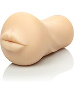 Stroke it mouth skin