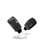 Suction cup handcuffs - white