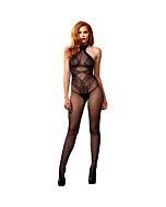 Leg avenue seamless halter bodystocking black
