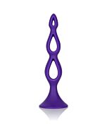 Silicone triple probe - purple